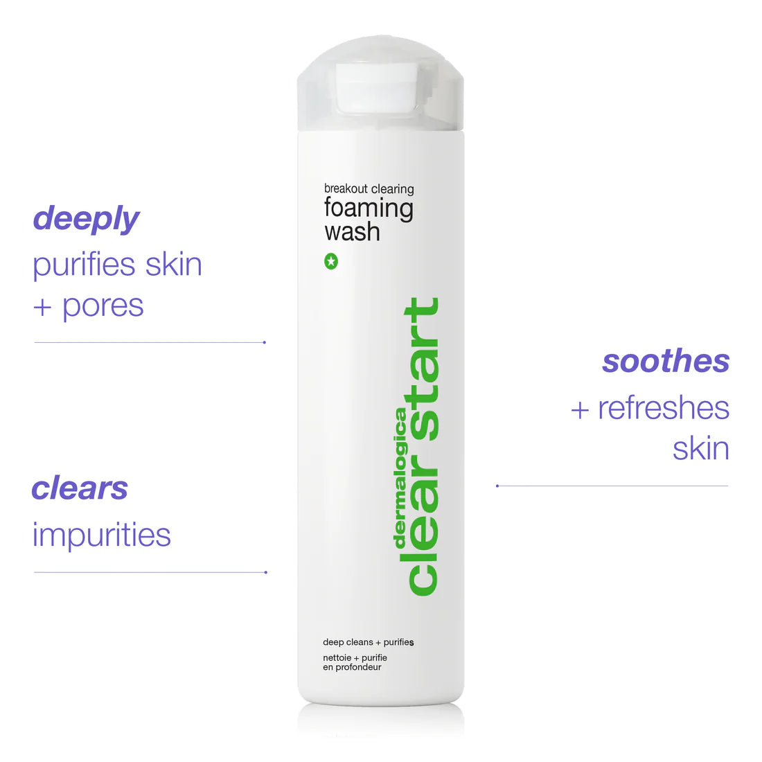 Breakout Clearing Foaming Wash 10oz
